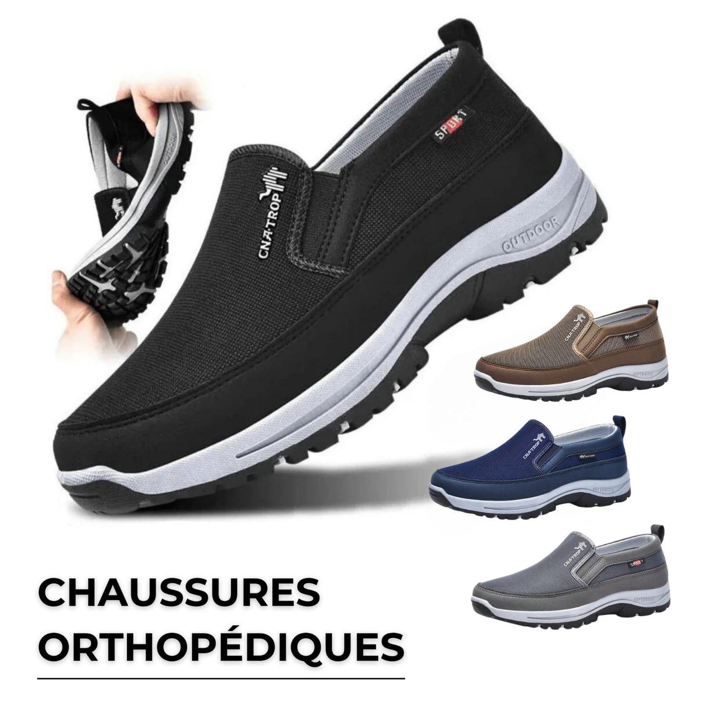 VITAL CARE | Chaussures orthopédiques pour un confort quotidien